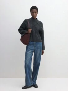 BizChic Suéter de manga larga gris, elegante Top para ir al trabajo para mujeres, apropiado para días festivos como Acción de Gracias, Navidad