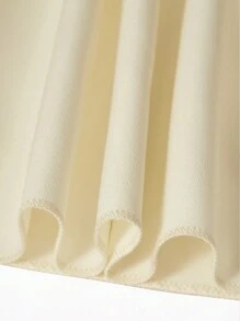 Elegant Simple Halter Dress For Teen Girl, Fashionable & Suitable For Parties - White - View 6