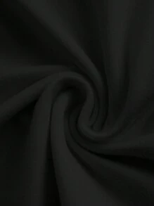 Slaydiva Milano Casual Letter Pattern Round Neck Short Long Sleeve T-Shirt For Plus Size Women, Autumn/Winter