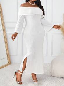 SHEIN Lady Lente en zomer Herfst en winter Elegante zwarte gebreide V-hals Lange mouwen Contrasterende mesh Plus-size T-shirts Griekse godinnenjurk Formele jurk Professionele kleding Kerstkleding voor dames Dameskleding Elegante jurk Bruiloft Beige damesjurken Witte ruchesjurk Witte korsetjurk Witte tubejurk Vakantiejurk