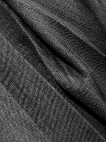 FRIFUL Women's Solid Color Pleated A-Line Skirt, Elegant - Grey - View 3