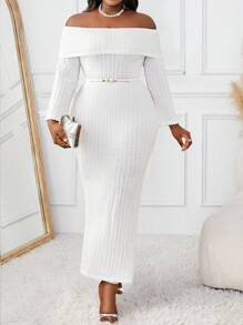 SHEIN Lady Lente en zomer Herfst en winter Elegante zwarte gebreide V-hals Lange mouwen Contrasterende mesh Plus-size T-shirts Griekse godinnenjurk Formele jurk Professionele kleding Kerstkleding voor dames Dameskleding Elegante jurk Bruiloft Beige damesjurken Witte ruchesjurk Witte korsetjurk Witte tubejurk Vakantiejurk