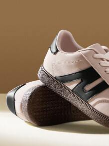 CUCCOO EASI Roze Duitse damesschoenen 2024 Nieuwe lente- en herfst dikke zool liftende sneakers casual schoenen
