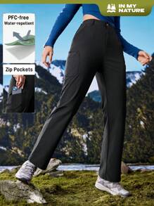 In My Nature Women's Outdoor Camping Hiking Urban Commute Water-Resistant Windproof Pants