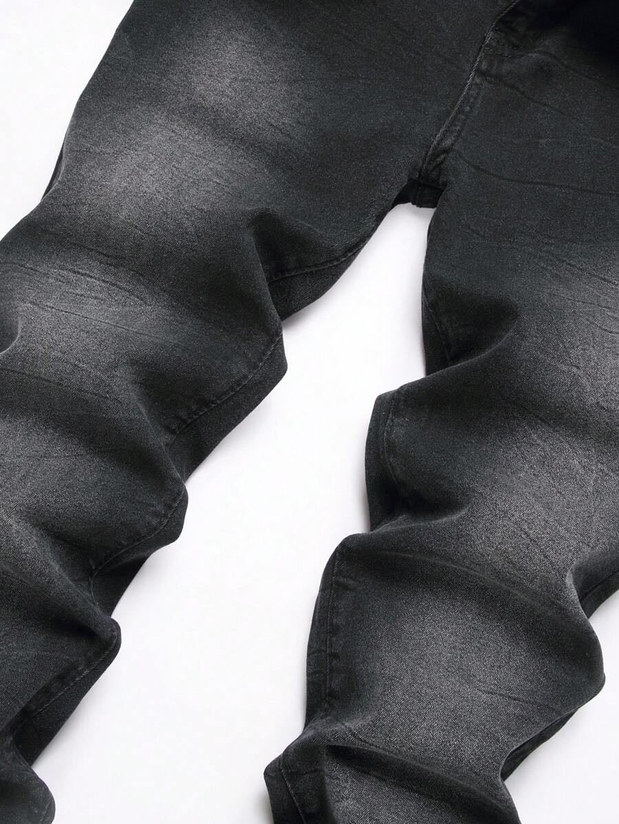 Manfinity Homme Men Pocket SlimFit Casual Denim Jeans SHEIN USA