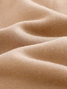 Cozy Pixies Set da 6 pezzi Body e pantaloni con stampa a lettere in maglia morbida per bambini maschi, completo invernale