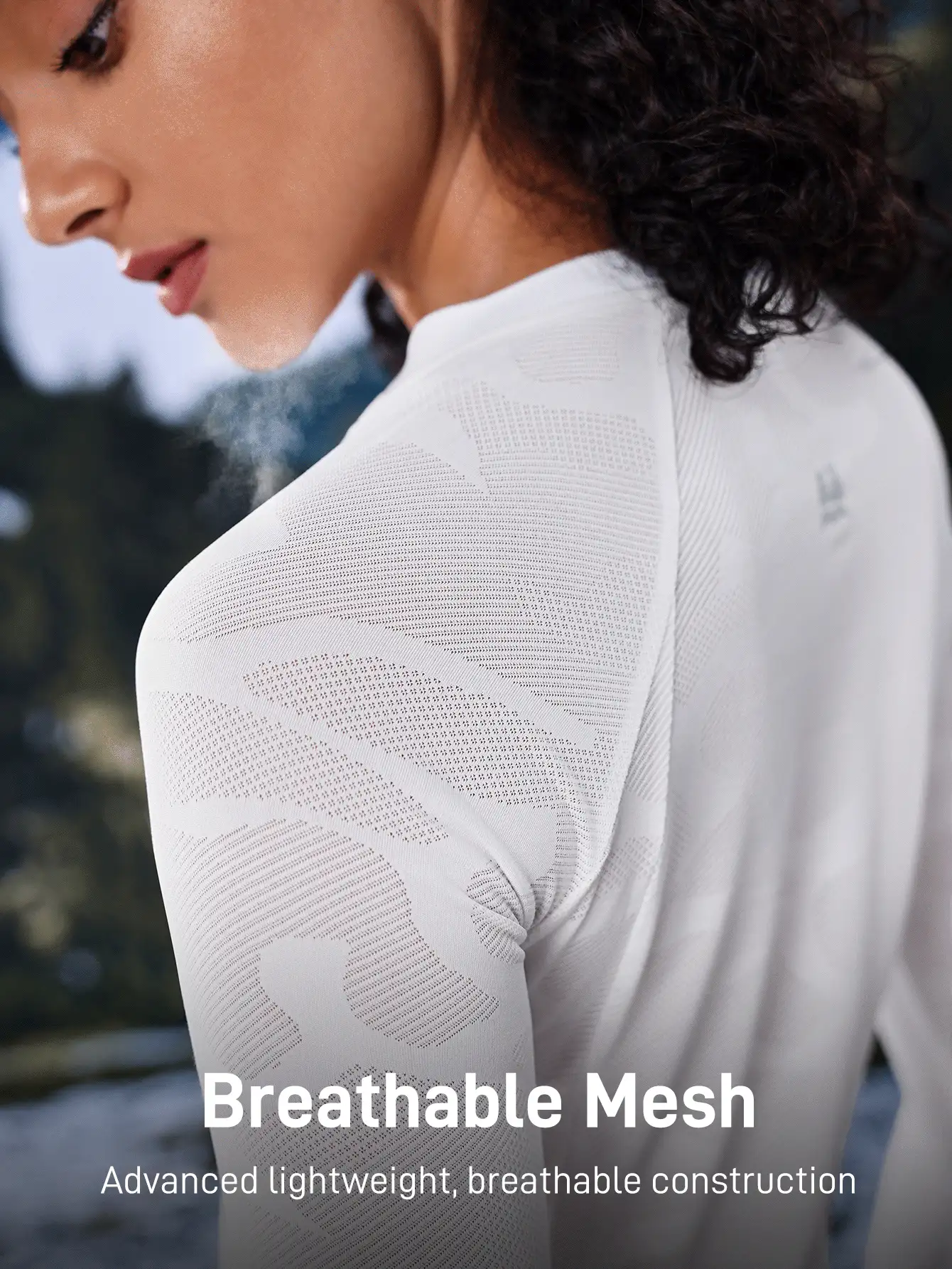 In My Nature Maglietta a maniche lunghe da donna per attività all'aperto, come campeggio, escursioni e pendolarismo in città