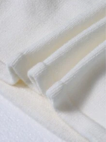 Flirla Women Casual Solid Color Form-Fitting Side Strap Bodycon Dress, Autumn/Winter