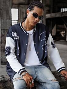 Teenage Boys' Plush Star Vintage Fashion Long Sleeve Cardigan Jacket
