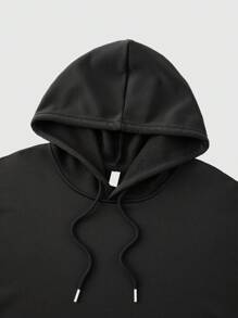 ROMWE MEN Street Life Herren Vintage Hoodie mit Aufdruck