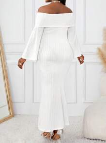 SHEIN Lady Lente en zomer Herfst en winter Elegante zwarte gebreide V-hals Lange mouwen Contrasterende mesh Plus-size T-shirts Griekse godinnenjurk Formele jurk Professionele kleding Kerstkleding voor dames Dameskleding Elegante jurk Bruiloft Beige damesjurken Witte ruchesjurk Witte korsetjurk Witte tubejurk Vakantiejurk
