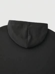 ROMWE MEN Street Life Herren Vintage Hoodie mit Aufdruck