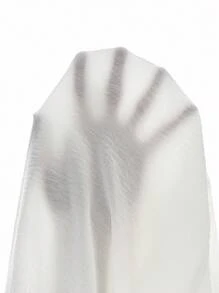 Flirla Casual Solid Color Drawstring Waist Straight-Leg Long Pants Fall Cloth For Women - White - View 7