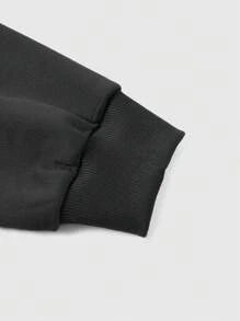 ROMWE MEN Street Life Herren Vintage Hoodie mit Aufdruck