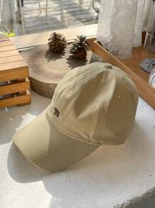 DAZY 女士简约休闲棒球帽 - 卡其色 - 查看 6