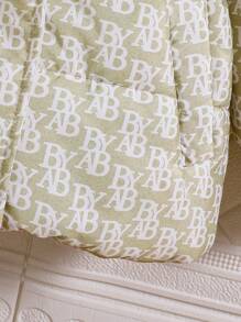 SHEIN Young Boys Classic Versatile Casual Cool Hooded Warm Snow Ski Padded Coat, Autumn/Winter - Multicolor - View 5