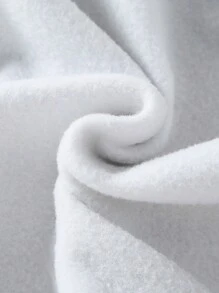 SHEIN Baby Girls 2024 New Collection Crew Neck Sweatshirt With Embroidered Flower & Letter Design, Autumn/Winter Casual 2pcs Set