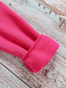 Teenager Mädchen Lässig Sweatshirt mit Prägung, Geeignet für den Herbst