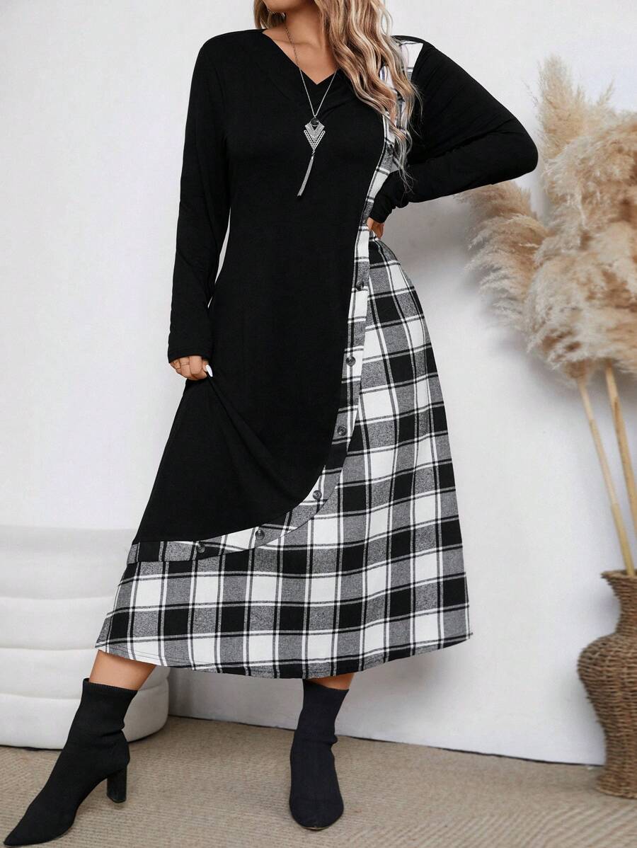Vintage Formal Dress Women Lady V Neck Long Sleeve Autumn Winter Green Prom Dress C753