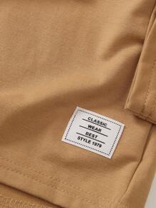 SHEIN 3pcs/Set Young Boy Casual Simple Long Sleeve T-Shirts, Fall/Winter - Multicolor - View 8