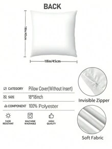 Set von 4 Weihnachten Kissenbezügen mit Weihnachtsmann, Schneemann und rotem Lastwagen - zeitgenössische Reißverschluss-Dekorationshüllen für Sofa und Outdoor, festliche Urlaubsszenen, robuster gewebter Polyester, nur von Hand waschbar - 45 x 45 cm