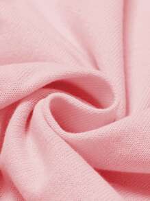 Nastolatka Słodki Wzór Serca Panterki Luźny Wygodny Miękki Drukowany Dzianinowy Sweter Dla Dziewczynek