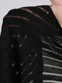 SHEIN Coolane 女士秋冬Y2K针织吊带背心 - 黑色 - 查看 8