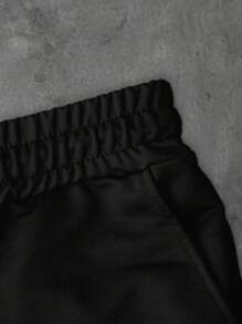 Manfinity Sporsity Plus Size Men Letter & Number Graphic T-Shirt And Shorts Set