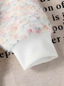 Baby Girl Sweaters For Fall 2024 New Cute Children Knitted Tops Baby Clothes Spring Autumn - Multicolor - View 4