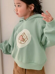 DAZY Young Girl' Hooded Knit Sweatshirt, Autumn