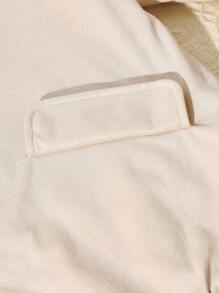 Chiquease 女士秋季休闲双面拉链前连帽夹克，带保暖内衬