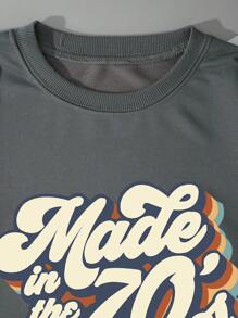 Áo hoodie nữ kiểu dáng thường ngày, in chữ nhiều màu sắc theo phong cách sinh viên, trọng lượng 700g, giữ ấm tốt cho mùa thu/đông. - Màu xám đen - Xem 6