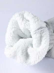 Manfinity Homme Pantalones deportivos casuales para hombre de otoño con cintura ajustable con cordón, puños y parche con letra