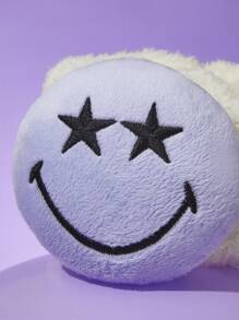 SmileyWorld® | SHEIN 2pcs Smile Cartoon Embroidery Adjustable Wrist Strap, For Home, Bathroom Decor, Summer - Multicolor - View 6