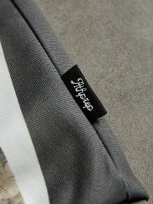 Manfinity VCAY Men's Loose Fit Crew Neck Digital Print Long Sleeve Knit Sweatshirt, For Fall Winter - Multicolor - View 5