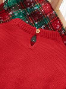 Barboteuse pour bébé fille d'Halloween une pièce, mignonne citrouille chat violet en jacquard tricoté, col rond, combinaison décontractée adorable à manches longues, produits essentiels unisexes pour bébé/tout-petit, pour Noël