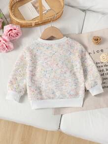 Baby Girl Sweaters For Fall 2024 New Cute Children Knitted Tops Baby Clothes Spring Autumn - Multicolor - View 2