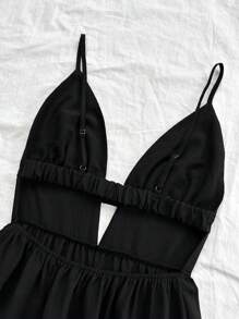 Soleia 女士迷你连衣裙 - 黑色 - 查看 4