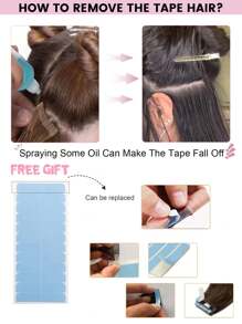 20pcs Tape In Hair Extensions Brown #333 Color 18-26Inch 50g Remy Human Hair Extensions Double Drawn Straight Human Hair Extensions Tape In Hair Tape Ins Hair Extensions - S333 - View 6