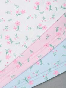 SHEIN Unity 夏季可爱碎花蕾丝边饰蝴蝶结吊带背心 - 彩色 - 查看 7