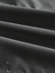 In My Nature 户外女式无氟防水雨衣，适合露营、徒步旅行和通勤 - 黑色 - 查看 6