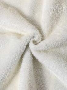 青少年男孩厚款保暖防风滑雪夹克，格子领休闲户外冬季外套 - 彩色 - 查看 5