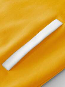 Manfinity Roughcore Chaqueta de béisbol casual de manga larga con estampado de eslogan y color contrastante para hombres, para el otoño - Multicolor - Ver 3