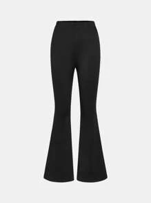 SHEIN Girlism Set de hanorac și pantaloni cu picioare largi pentru fete Tween