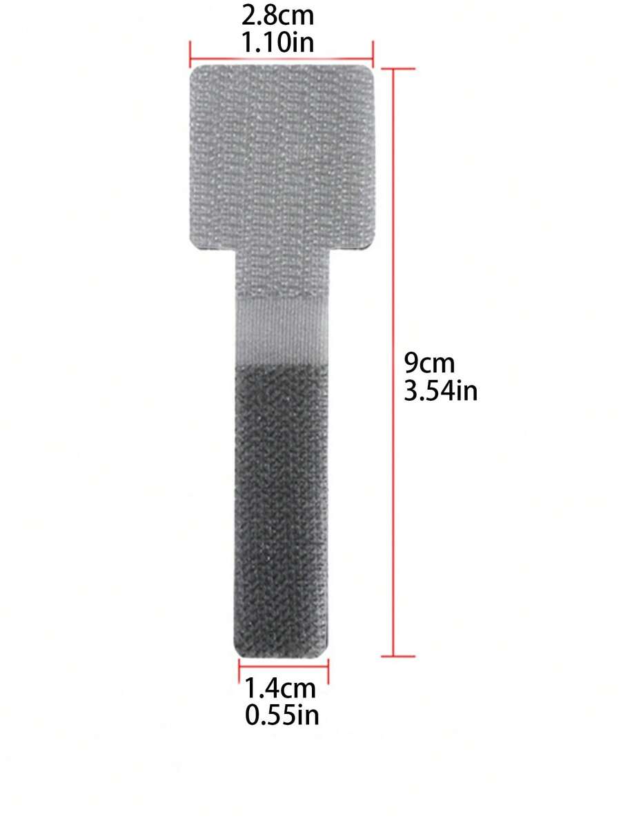 20pcs Zip Ties, SelfAdhesive Power Cord, Data Cable Storage And Cable