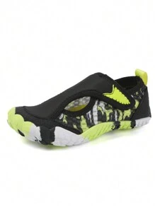 Unisex Children Water Shoes, Casual Beach Sandals, Non-Slip Swimming Shoes, Quick Dry - Black - View 5