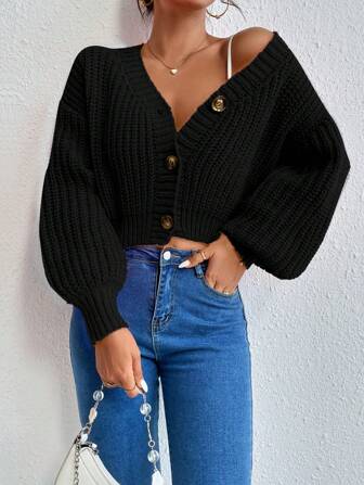 EMERY ROSE Pulover cardigan largi, ocazional, de culoare simplă, pentru femei, toamnă, topuri cu mânecă lungă