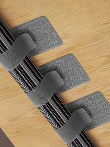 20Pcs Nylon Self Adhesive Cable Ties Reusable Adjustable Length Cord Organizer Wire Management Straps With Strong Backing Tape For Home Office Car Workshop Storage Solutions