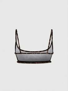 EgrlEra Women Leopard Print Crop Camisole - Multicolor - View 2