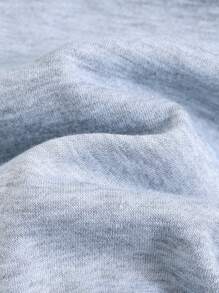 Cozy Pixies Felpa con cappuccio casual e versatile per bambini maschi, con grafica a lettera raglan